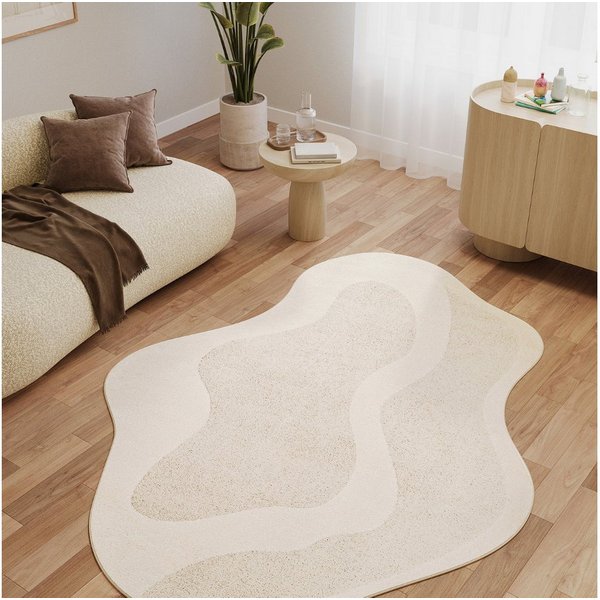 Tapiso Designteppich TERRA, Höhe: 11 mm, Pflegeleichter Kurzflorteppich mit moderner Struktur