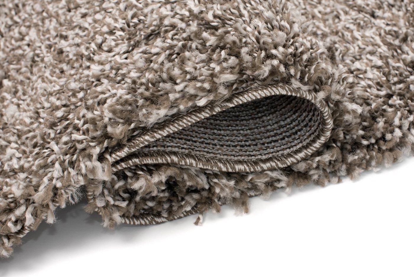 Tapiso Hochflor-Läufer ESSENCE, rechteckig, Höhe: 40 mm, Wohnzimmer, Schlafzimmer, Shaggy – Bild 5 von 5