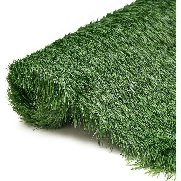 Tapiso Kunstrasen VERDE, rechteckig, Höhe: 50 mm, UV-beständig, pflegeleicht, wetterfest für Garten & Terrasse