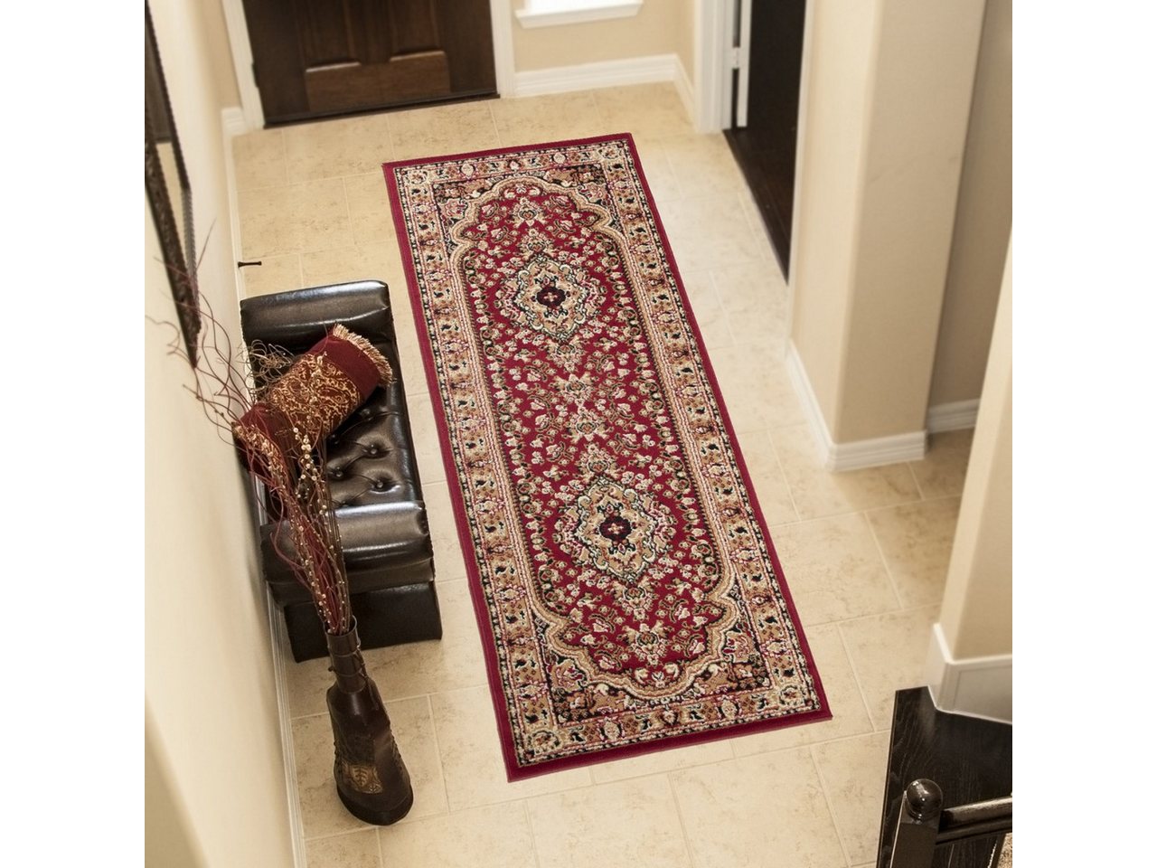 Tapiso Läufer ATLAS, rechteckig, Höhe: 8 mm, Wohnzimmer, Schlafzimmer, pflegeleicht – Bild 2 von 5