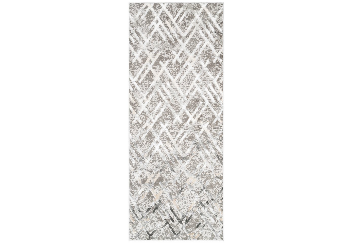 Tapiso Läufer CRYSTAL, rechteckig, Höhe: 8 mm, Langer Korridor-Läufer Schimmereffekt, pflegeleicht, Flur Schlafzimmer – Bild 2 von 5