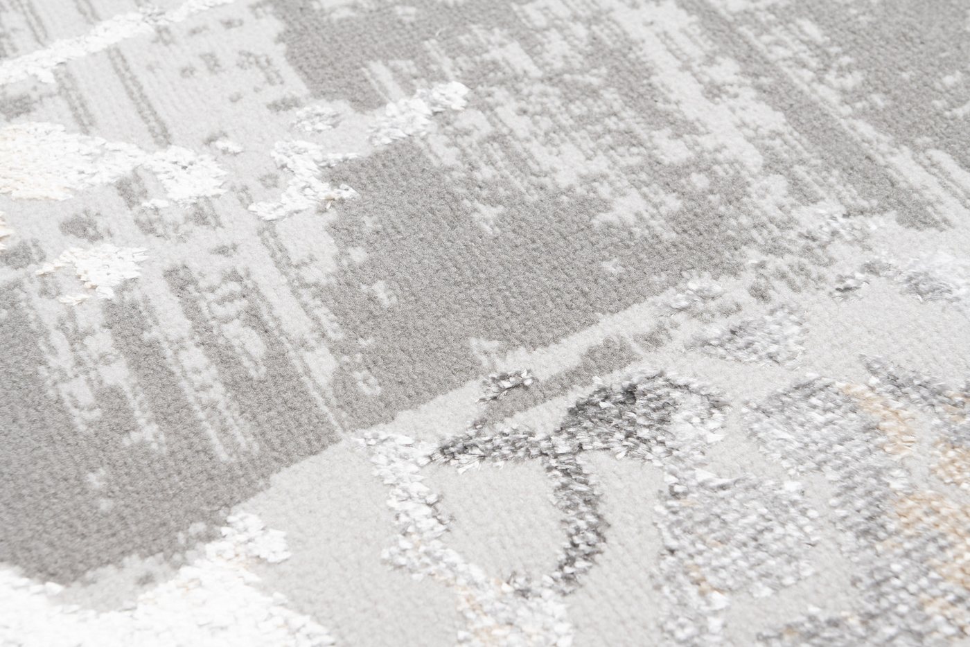 Tapiso Läufer CRYSTAL, rechteckig, Höhe: 8 mm, Kurzflor Flurläufer Schimmereffekt, pflegeleicht, Meterware – Bild 5 von 5