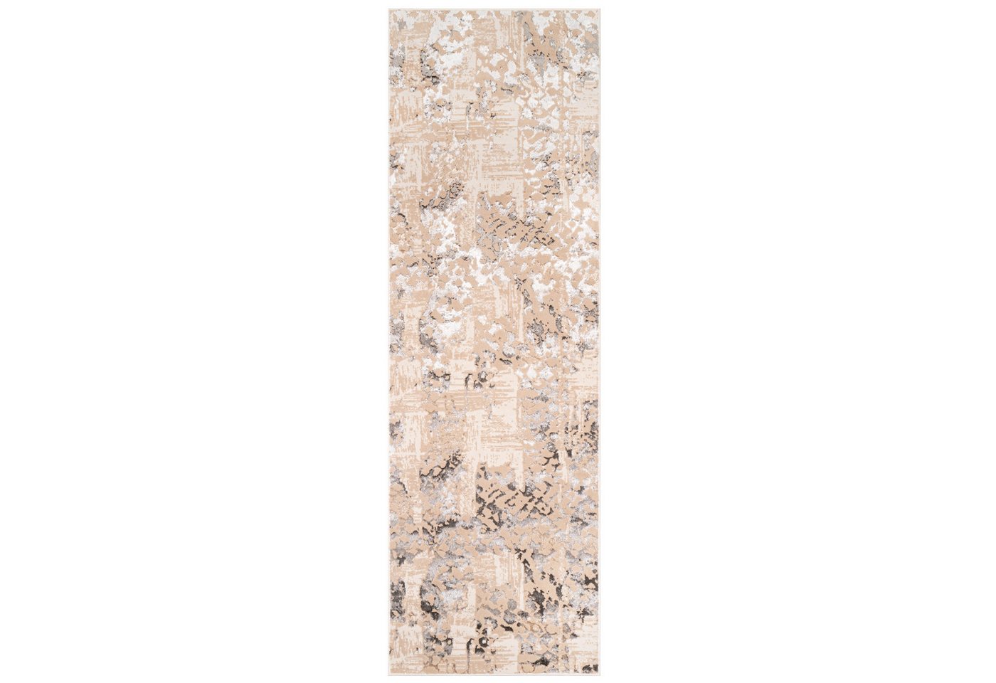 Tapiso Läufer CRYSTAL, rechteckig, Höhe: 8 mm, Langer Korridor-Läufer Schimmereffekt, pflegeleicht, Flur Schlafzimmer – Bild 2 von 5