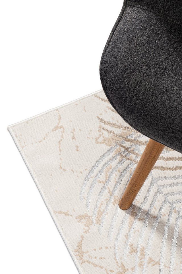 Tapiso Läufer CRYSTAL, rechteckig, Höhe: 8 mm, Langer Korridor-Läufer Schimmereffekt, pflegeleicht, Flur Schlafzimmer – Bild 3 von 5