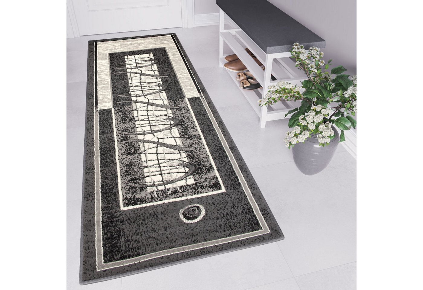 Tapiso Läufer DREAM, rechteckig, Höhe: 8 mm, Wohnzimmer, Schlafzimmer, pflegeleicht – Bild 2 von 5