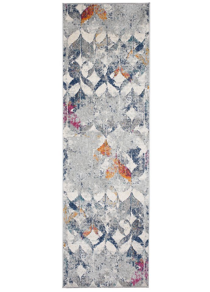 Tapiso Läufer LAZUR, rechteckig, Höhe: 8 mm, Meterware Kurzflor Flur Wohnzimmer Schlafzimmer Modern Meliert – Bild 2 von 5