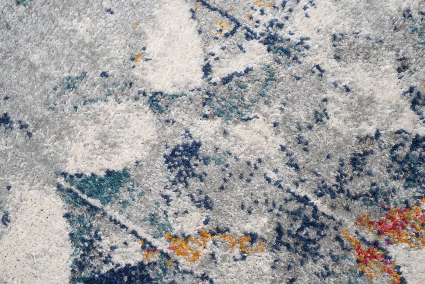 Tapiso Läufer LAZUR, rechteckig, Höhe: 8 mm, Meterware Kurzflor Flur Wohnzimmer Schlafzimmer Modern Meliert – Bild 3 von 5