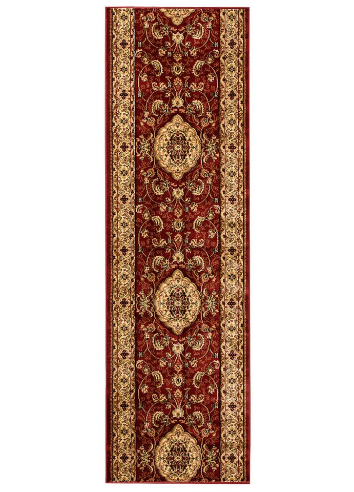 Tapiso Läufer YESEMEK, rechteckig, Höhe: 12 mm, Flur Brücke Kurzflor Klassisch Korridor Wohnzimmer Schlafzimmer – Bild 2 von 5