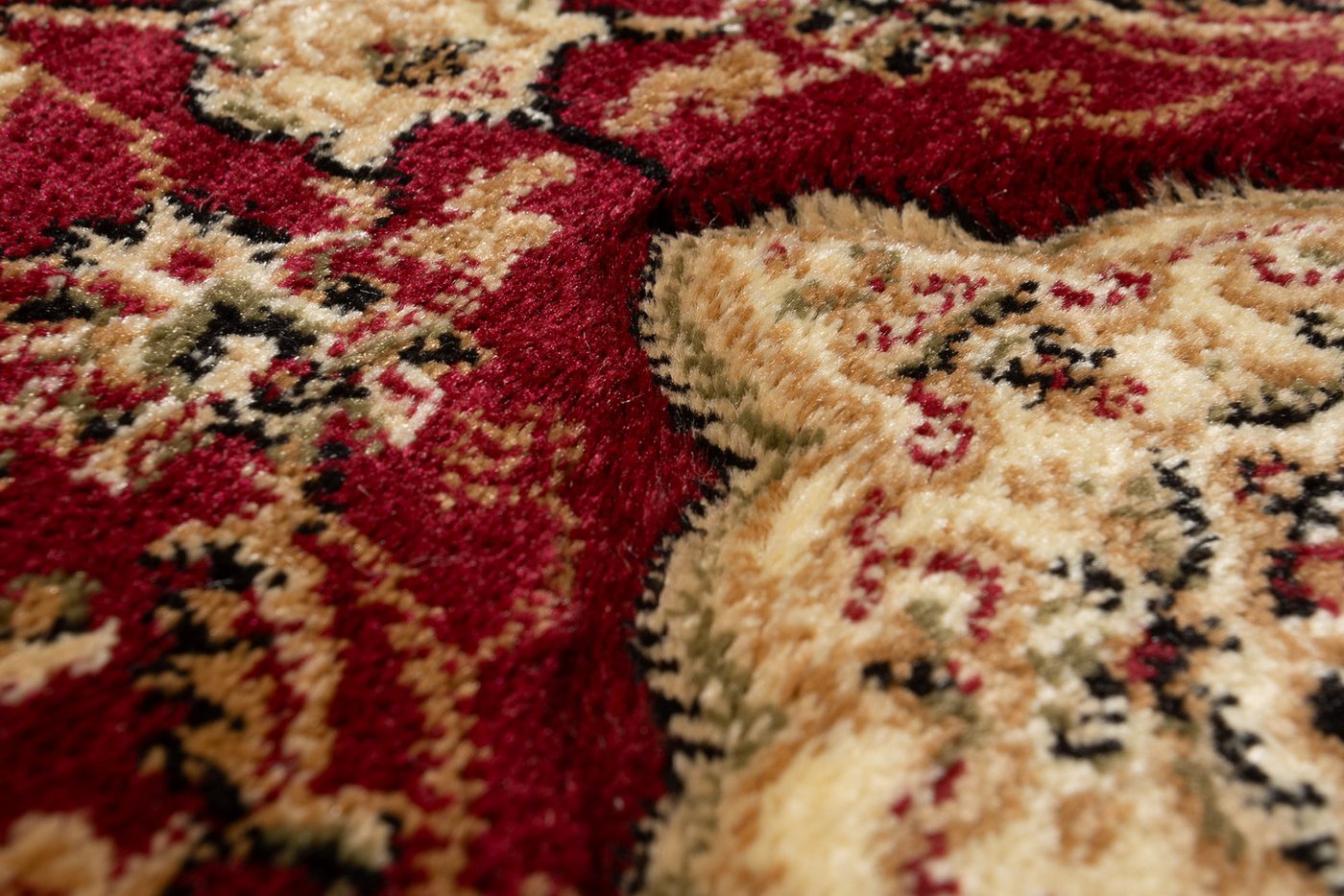 Tapiso Läufer YESEMEK, rechteckig, Höhe: 12 mm, Flur Brücke Kurzflor Klassisch Korridor Wohnzimmer Schlafzimmer – Bild 3 von 5