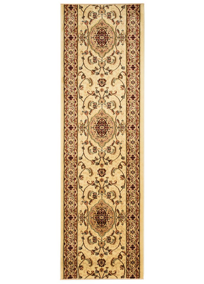 Tapiso Läufer YESEMEK, rechteckig, Höhe: 12 mm, Flur Brücke Kurzflor Klassisch Korridor Wohnzimmer Schlafzimmer – Bild 2 von 5