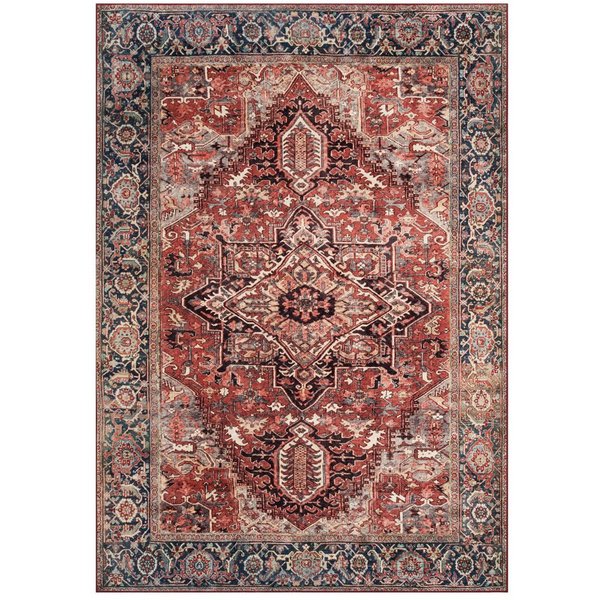 Tapiso Orientteppich ISPAHAN, rechteckig, Höhe: 6 mm, Orient Design