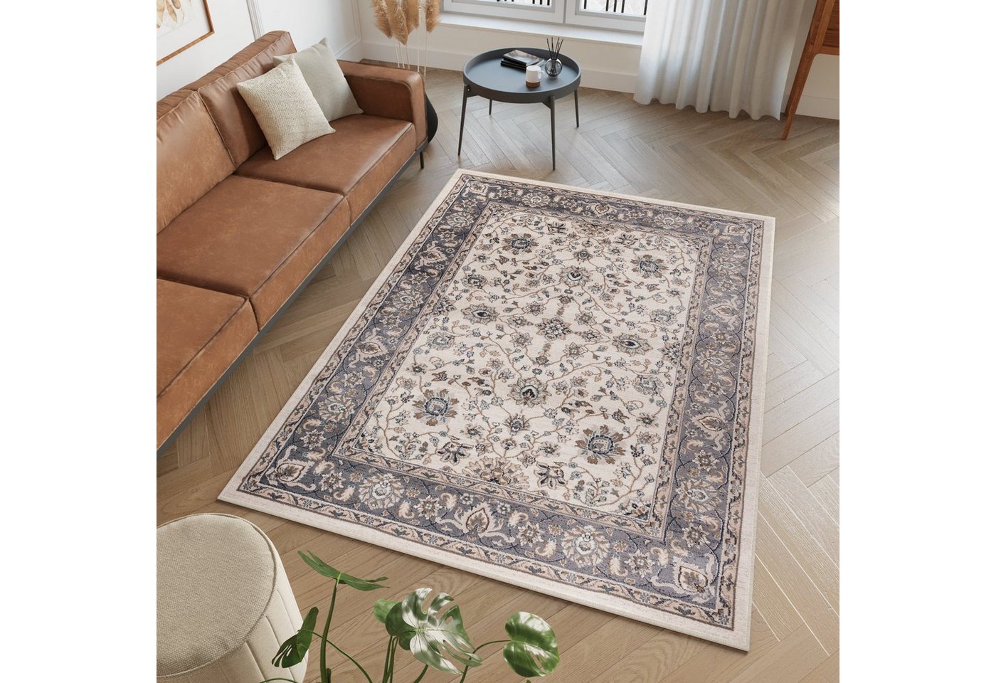 Tapiso Teppich COLORADO, rechteckig, Höhe: 10 mm, Wohnzimmer, Schlafzimmer, Kurzflor, klassisch Design – Bild 2 von 5