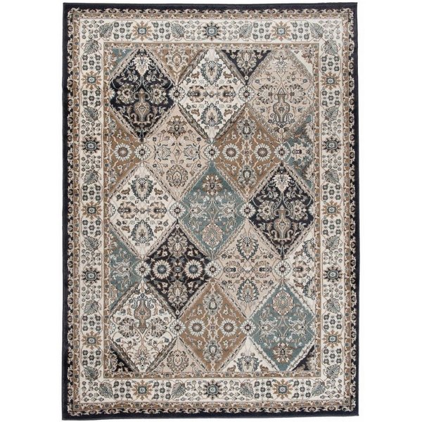 Tapiso Teppich DUBAI, rechteckig, Höhe: 10 mm, Wohnzimmer, Schlafzimmer, Kurzflor