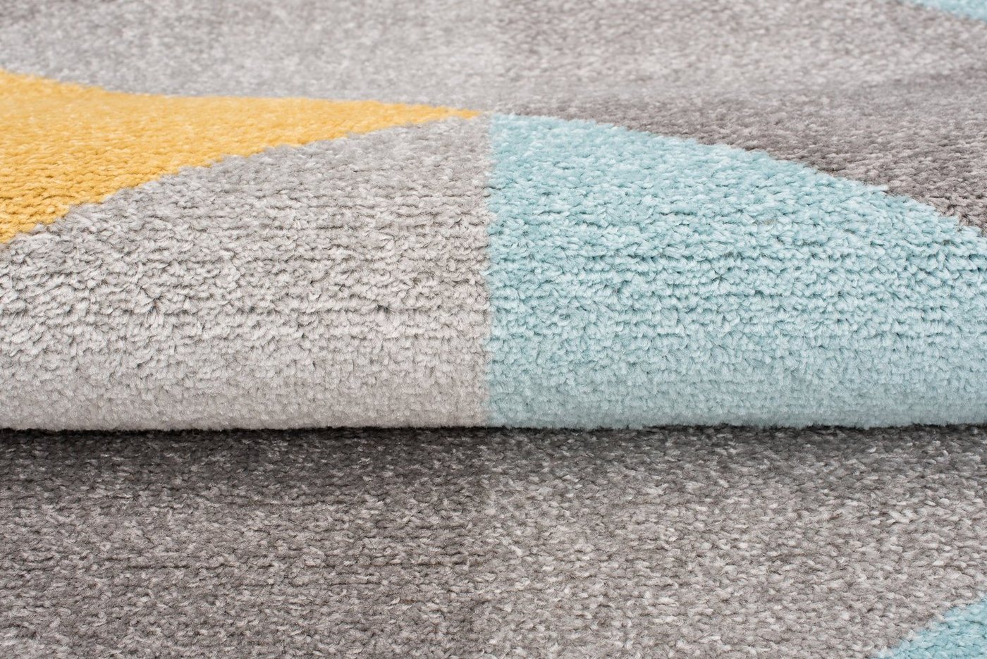 Tapiso Teppich LAZUR, rechteckig, Höhe: 9 mm, Modern Wohnzimmerteppich Schlafzimmerteppich – Bild 4 von 5