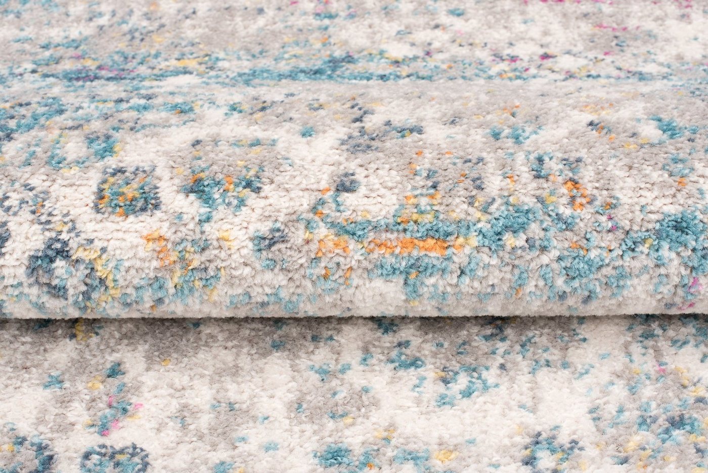Tapiso Teppich LAZUR, rechteckig, Höhe: 9 mm, Modern Wohnzimmerteppich Schlafzimmerteppich – Bild 4 von 5