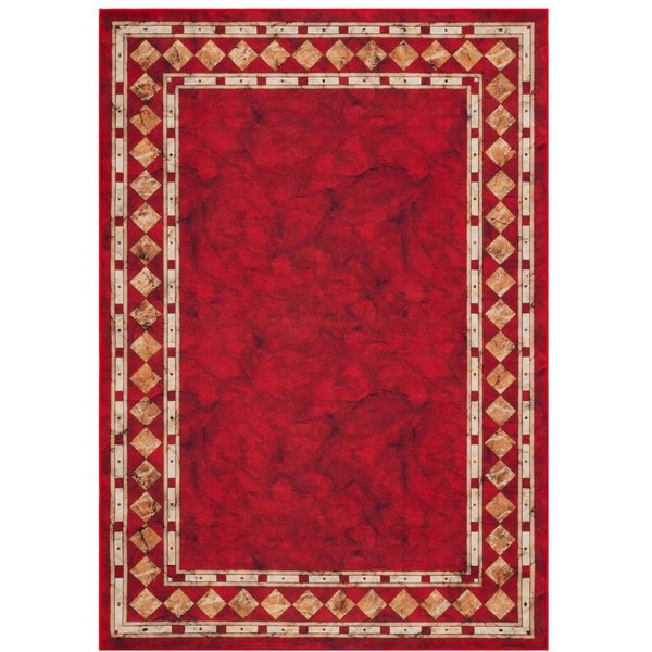 Tapiso Teppich NORA, rechteckig, Höhe: 5 mm, Eleganter Kurzflorteppich mit rutschfester Rückseite