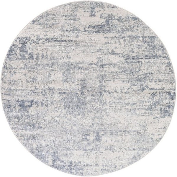 Tapiso Teppich SKY, rund, Höhe: 11 mm, Runder Glanzflor-Teppich, Lichteffekt je nach Blickwinkel, 12 mm