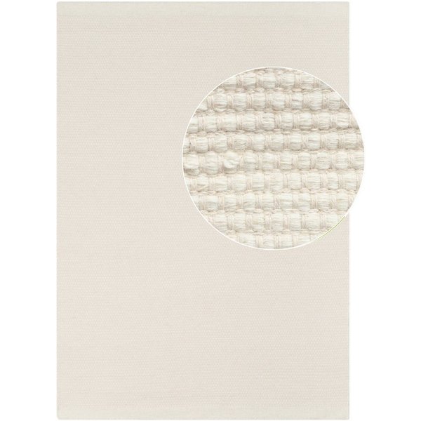 Tapiso Wollteppich LONI, rechteckig, Höhe: 8 mm, HAND MADE Teppich LONI - flach, pflegeleicht, zeitlos elegant