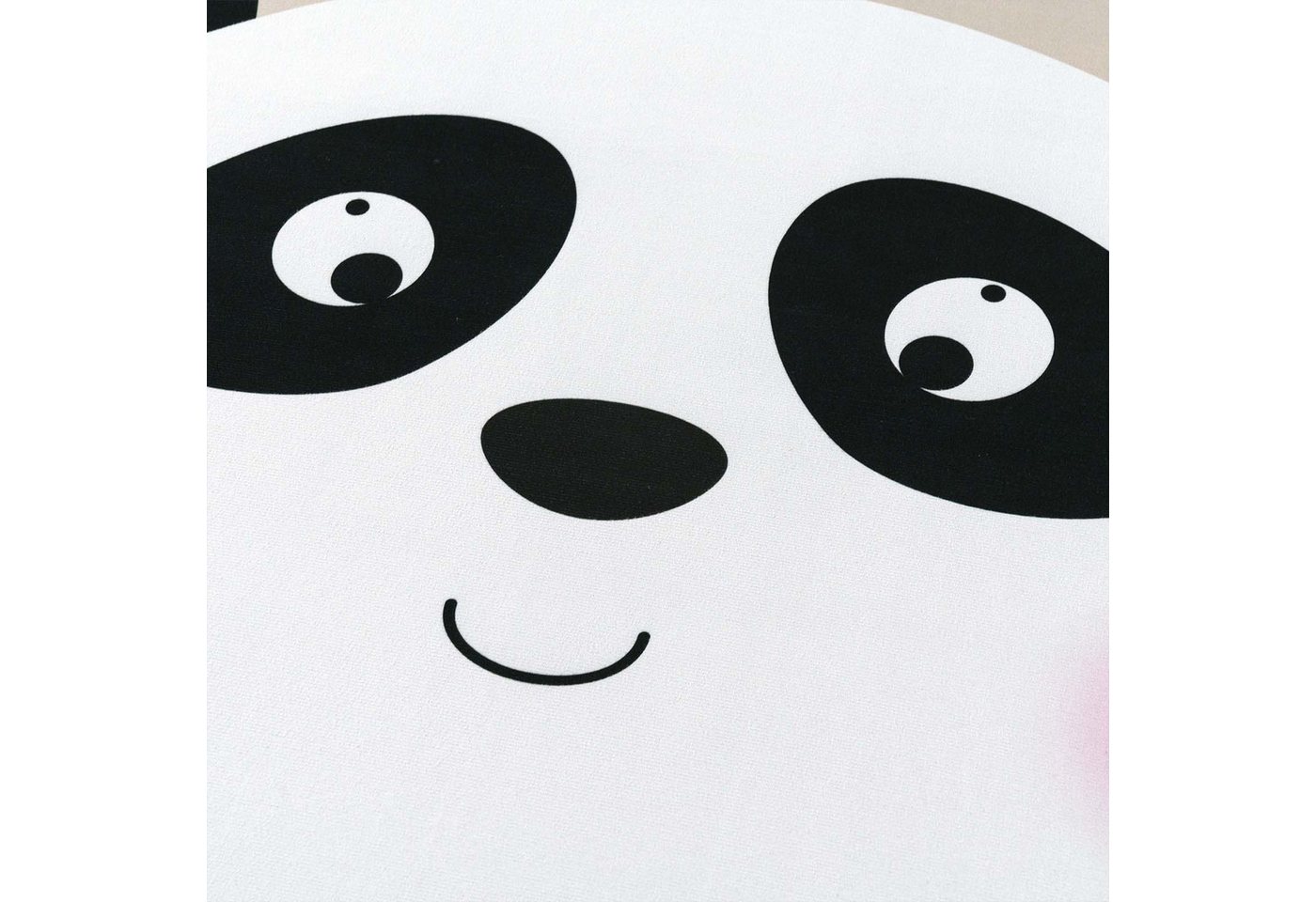 TaraCarpet Kinderteppich Fresh Kids Tiere, rechteckig, Höhe: 5 mm, Fresh Kids Tiere Panda Taupe Kinderzimmer Jugendzimmer 80x150 cm – Bild 3 von 5
