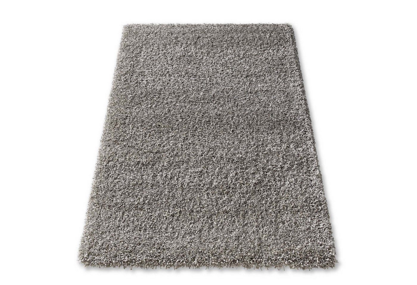 TaraCarpet Langflor-Teppich Ragolle Twilight Hochflor-Teppich, weich und pflegeleicht, rechteckig, Höhe: 60 mm, 60 mm Hochflor, rechteckig, Farbe Grau, Größe 65 – Bild 3 von 5