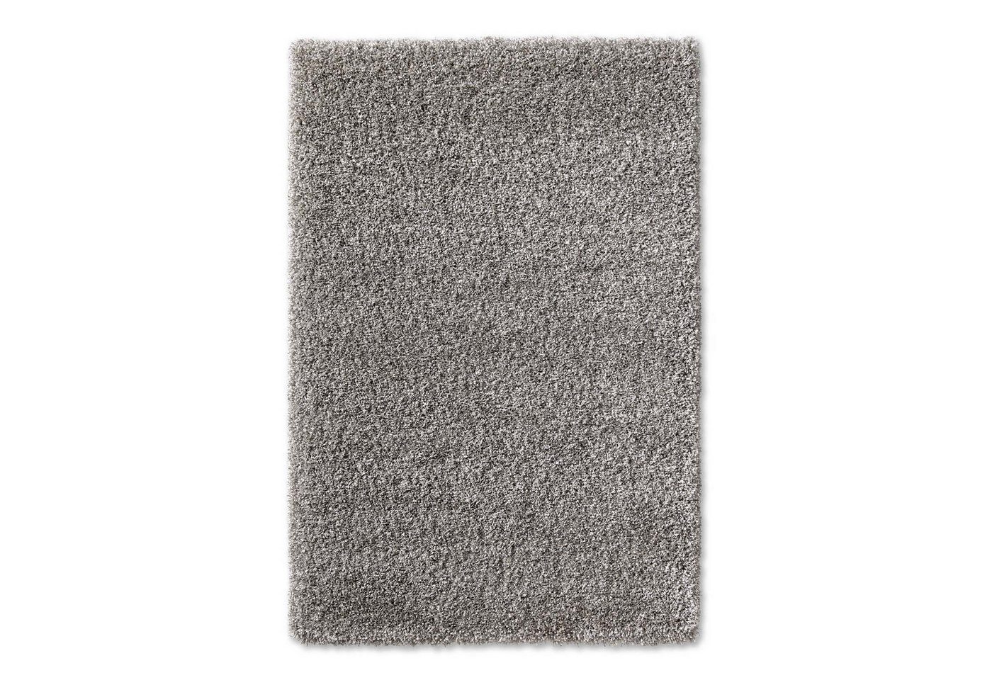 TaraCarpet Langflor-Teppich Ragolle Twilight Hochflor-Teppich, weich und pflegeleicht, rechteckig, Höhe: 60 mm, 60 mm Hochflor, rechteckig, Farbe Grau, Größe 65 – Bild 4 von 5