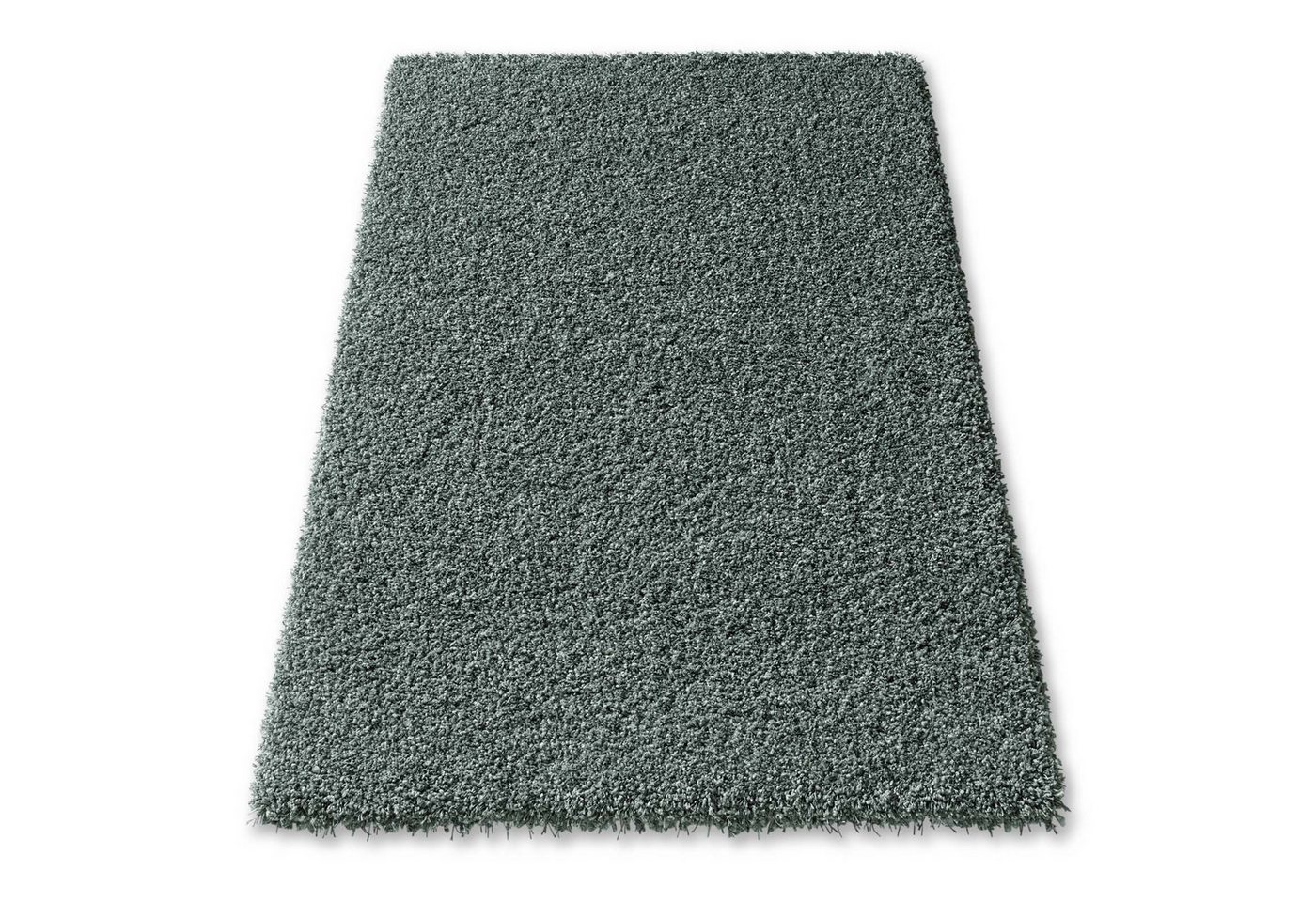 TaraCarpet Langflor-Teppich Ragolle Twilight, rechteckig, Höhe: 60 mm, Shaggy Hochflorteppich grün Wohnzimmer Schlafzimmer 080x230 – Bild 3 von 5