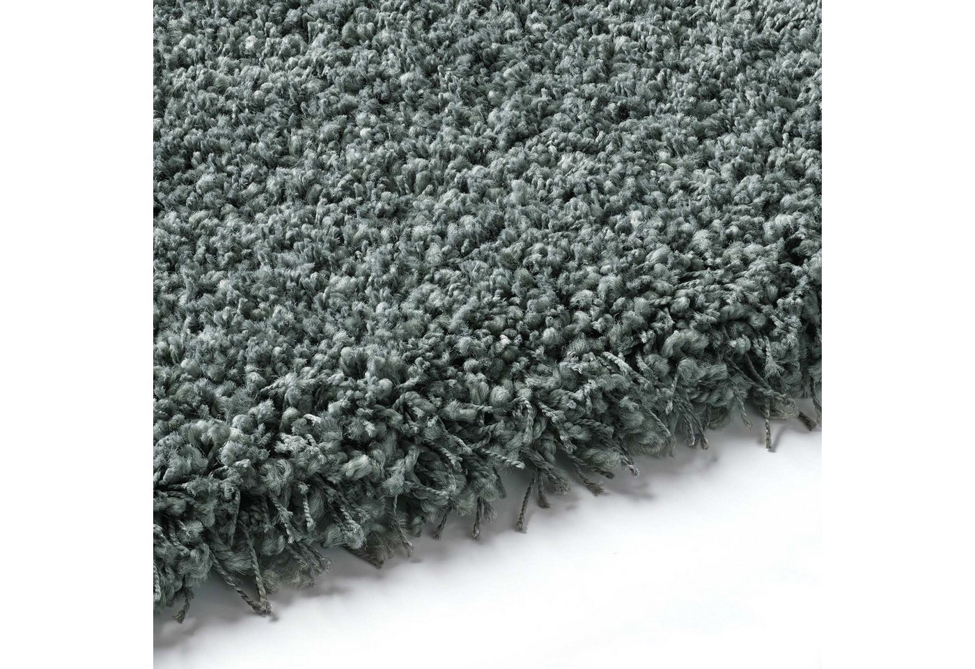 TaraCarpet Langflor-Teppich Ragolle Twilight, rechteckig, Höhe: 60 mm, Shaggy Hochflorteppich grün Wohnzimmer Schlafzimmer 080x230 – Bild 5 von 5