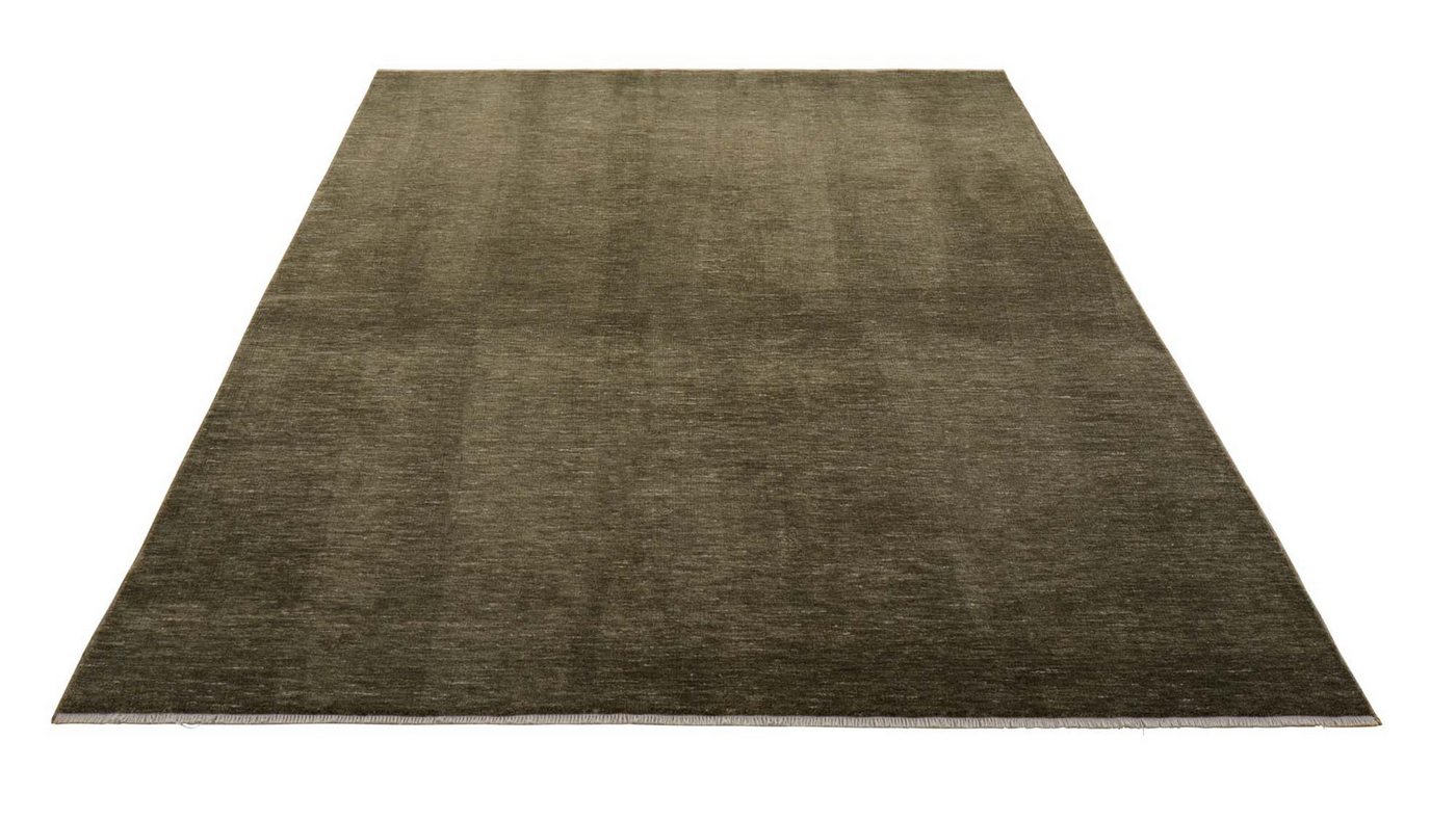 TaraCarpet Teppich Tara Carpet Luna einfarbig, Vintage, strapazierfähig und edel, rechteckig, Höhe: 8 mm, Wohnzimmer, Schlafzimmer, Esszimmer, Flur grün 080x150 – Bild 3 von 5