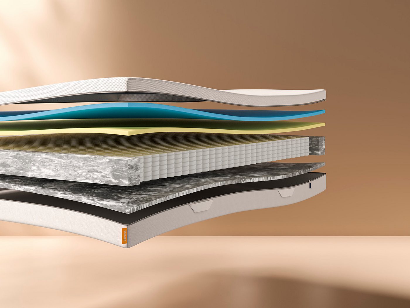 Taschenfederkernmatratze Emma One, Emma, 18 cm hoch, (1-tlg), 5 Zonen, ab 90x200cm und weiteren Größen – Bild 4 von 5