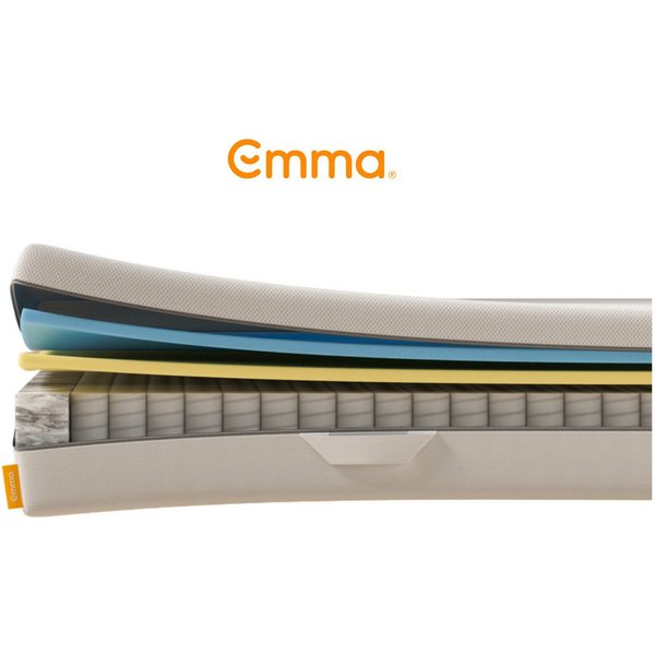 Taschenfederkernmatratze Emma One, Emma, 18 cm hoch, (1-tlg), 5 Zonen, ab 90x200cm und weiteren Größen