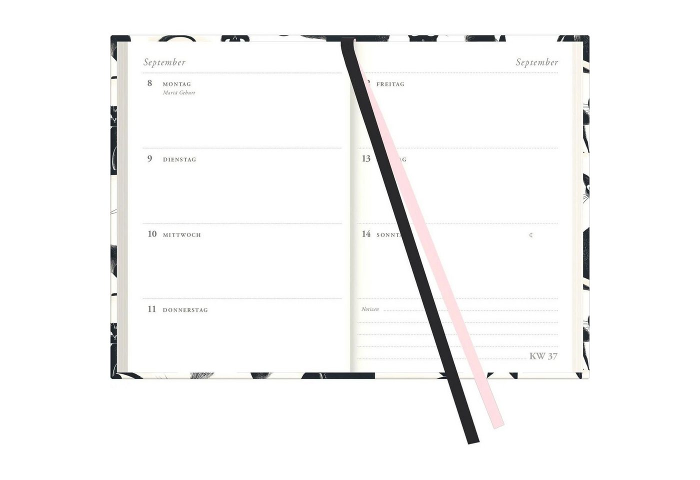 Taschenkalender Cats 2027 – Bild 2 von 3