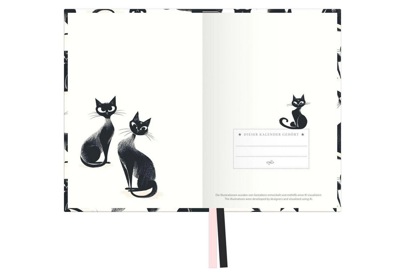 Taschenkalender Cats 2027 – Bild 3 von 3