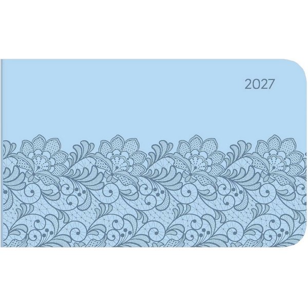 Taschenkalender MyTimer TO GO Deluxe Hellblau 2027