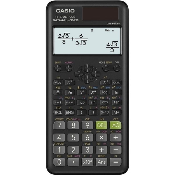 CASIO Taschenrechner Casio fx-87DE Plus 2nd edition