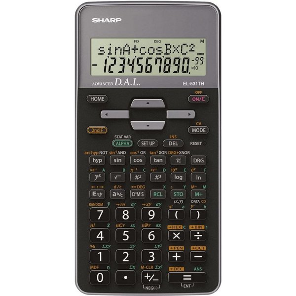 Sharp Taschenrechner Sharp EL-531TH Grau