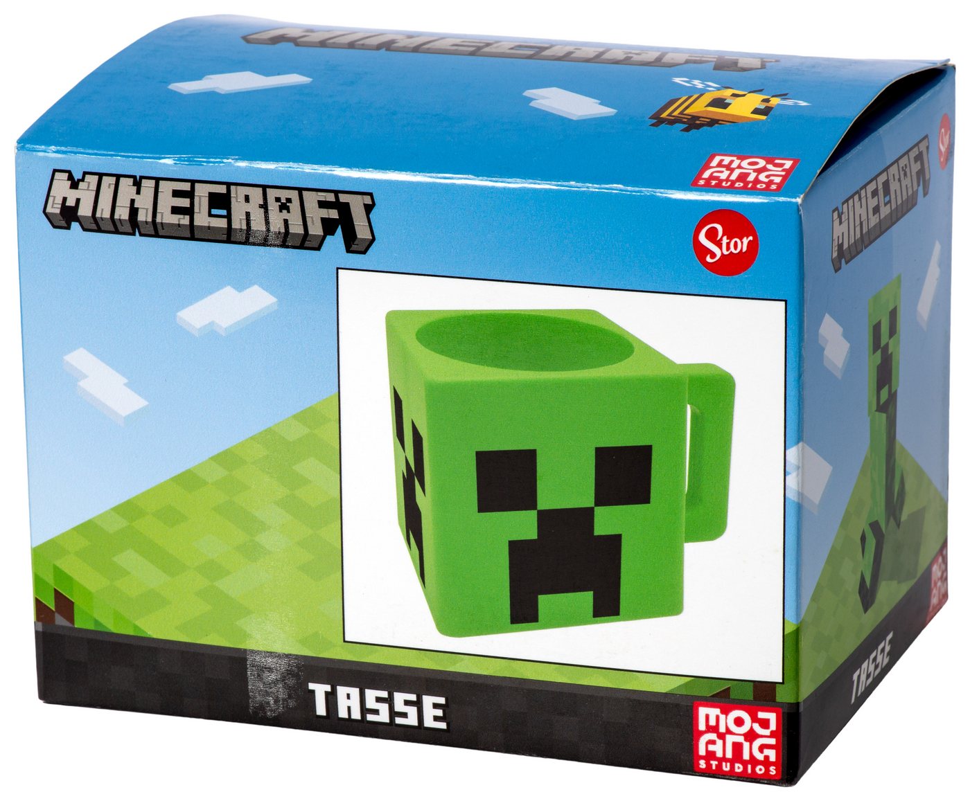 Minecraft Tasse Cube Tasse - Minecraft - Creeper (NEU & OVP) – Bild 2 von 2