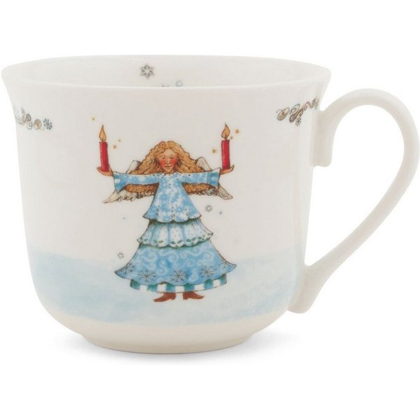 Tasse Tasse Engel blau, New Bone China