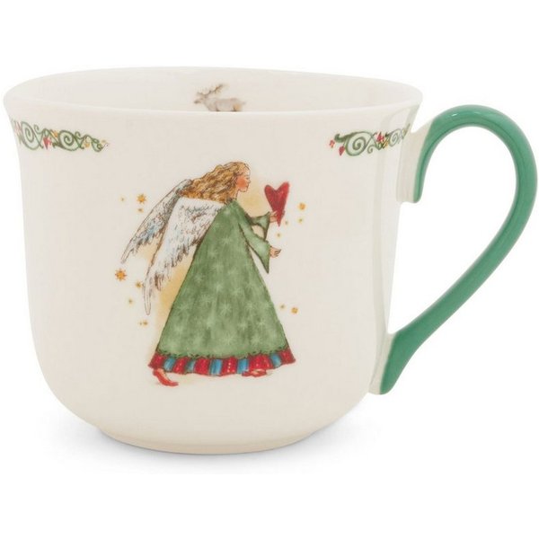 Tasse Tasse Engel grün, New Bone China