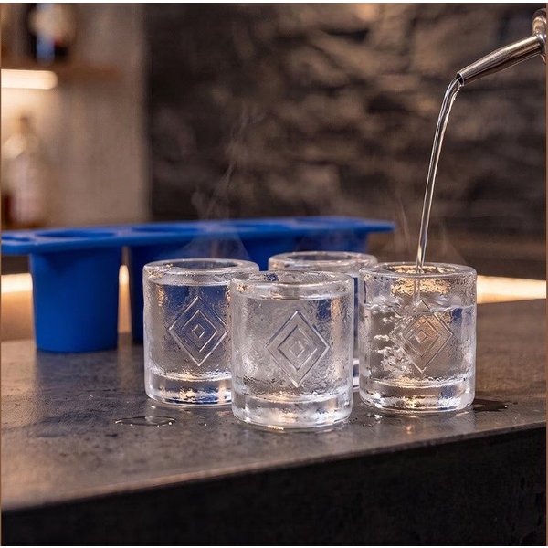 HSV Tasse HSV Schnapsglas Eiswürfel