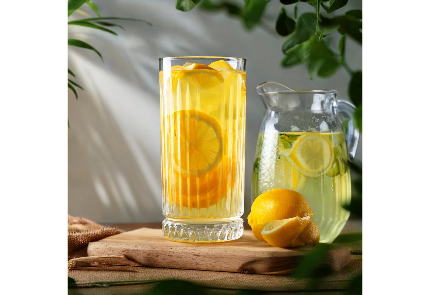 kochmaster Tasse Kochmaster ELIZYA Softdrink Glas 280 ml, 6 tlg., 6-tlg. – Bild 4 von 5