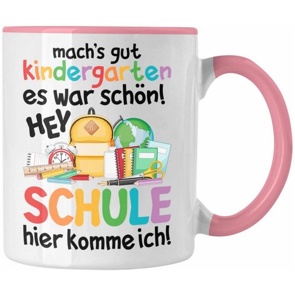 Trendation Tasse Trendation - Schulkind 2022 Einschulung Mädchen Junge Geschenk Schultü