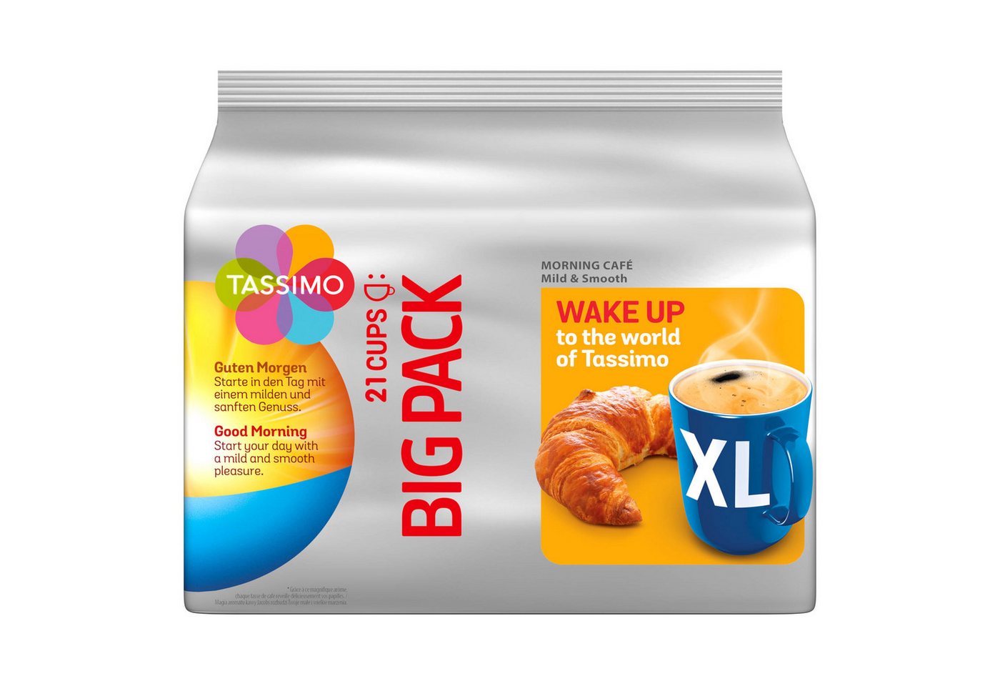 TASSIMO Kaffee Kapseln Morning Café XL Mild&Smooth T Discs 5x21 Getränke, (Packung, 5er Pack) – Bild 5 von 5