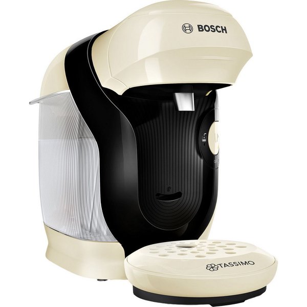 TASSIMO Kapselmaschine style friendly TAS117E, über 70 Getränke, platzsparend, geeignet für alle Tassen, Wassertank 0,7 L