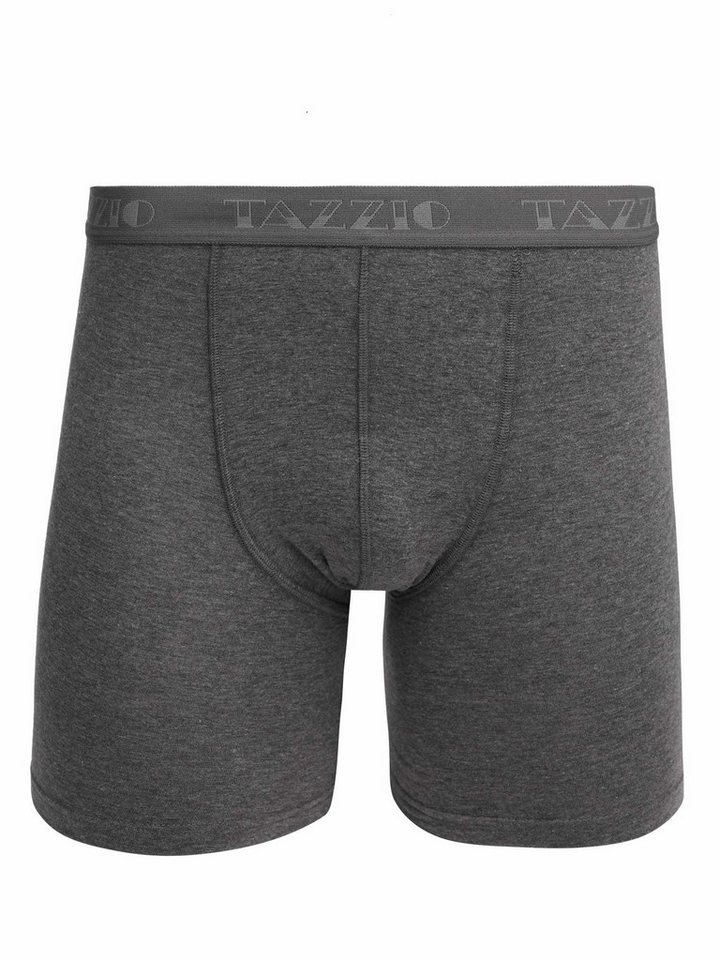 Tazzio Boxershorts 6er Pack BS1002 (Packung, 6-St., 6er-Pack) langes Bein & Logoschriftzug am Bund – Bild 2 von 4
