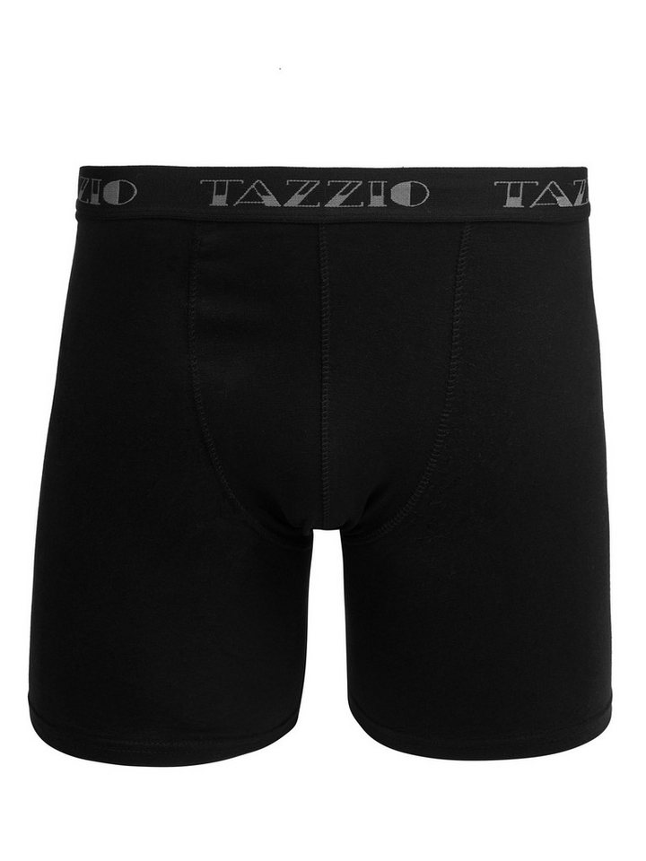 Tazzio Boxershorts 6er Pack BS1002 (Packung, 6-St., 6er-Pack) langes Bein & Logoschriftzug am Bund – Bild 4 von 4