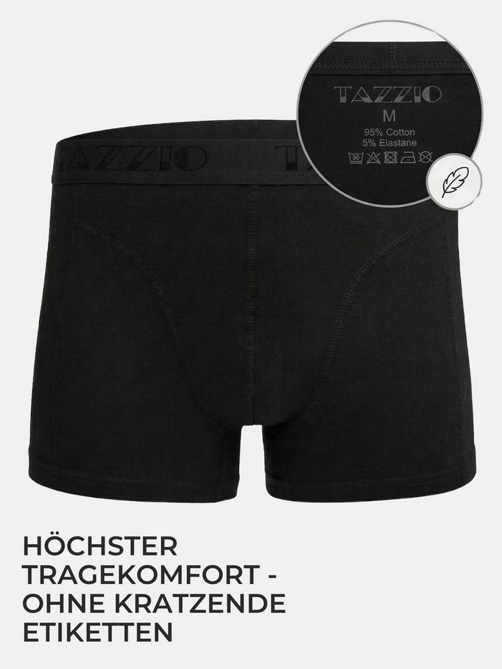 Tazzio Boxershorts 8er SET (Packung, 8-St., 8er-Pack) Unterwäsche Unterhosen Männer Retroshorts – Bild 5 von 5