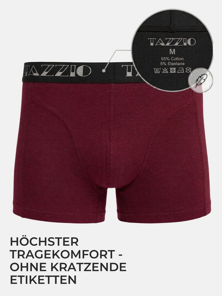 Tazzio Boxershorts 8er SET (Packung, 8-St., 8er-Pack) Unterwäsche Unterhosen Männer Retroshorts – Bild 5 von 5