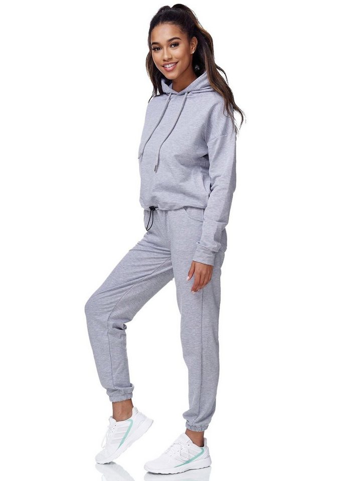 Tazzio Jogginganzug F200, Trainingsanzug SET Jogginghose & Hoodie – Bild 2 von 5