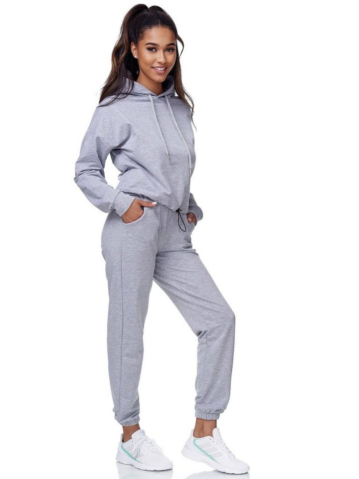 Tazzio Jogginganzug F200, Trainingsanzug SET Jogginghose & Hoodie – Bild 3 von 5