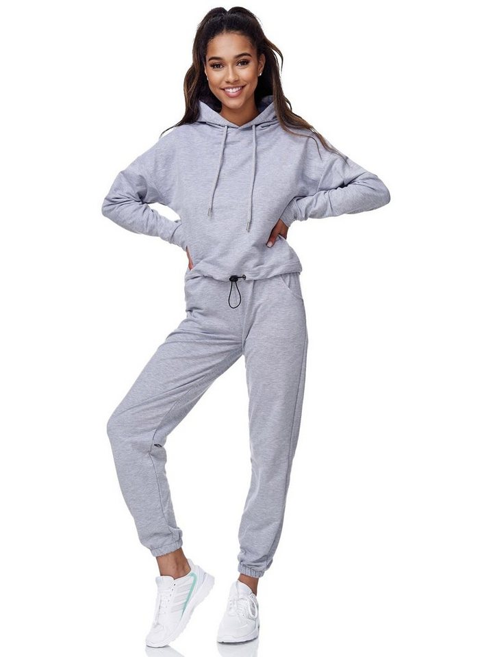Tazzio Jogginganzug F200, Trainingsanzug SET Jogginghose & Hoodie – Bild 4 von 5
